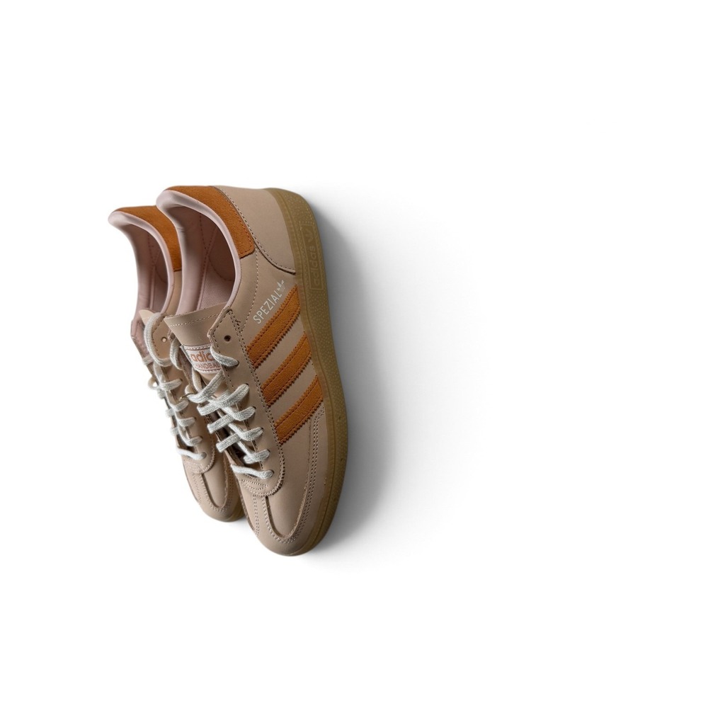 Adidas Handball Spezial Sneakers NWT Womens 8 Blush Pink Orange Suede IH1505
